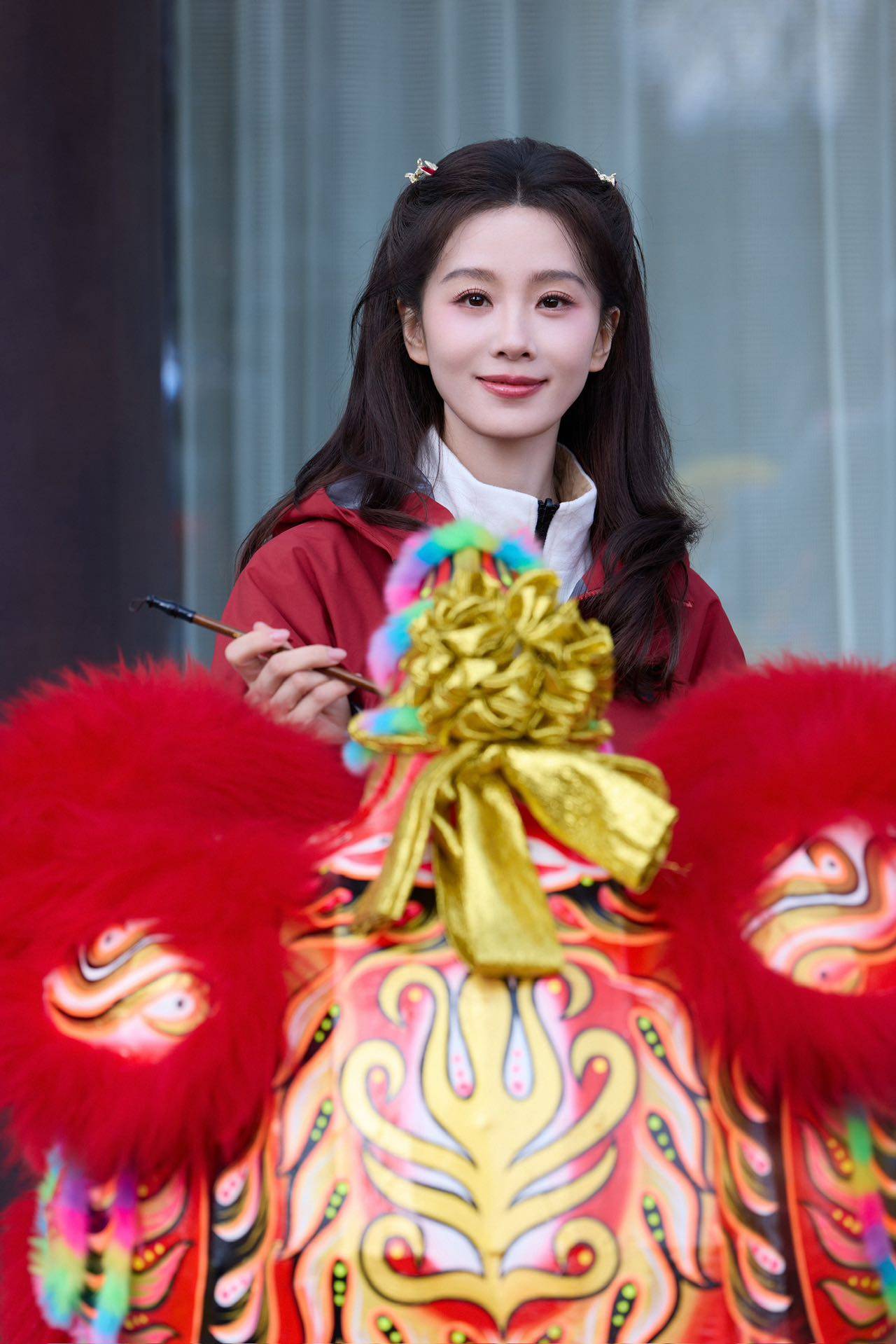 面！女大装扮+宠粉送咖啡双向心动开元棋牌刘诗诗北京活动再现名场(图3)